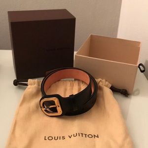 Louis Vuitton Black Belt